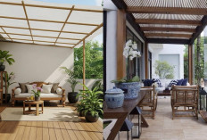 Inspirasi Teras Rumah dengan Pergola Sederhana, Sejuk Sepanjang Hari!