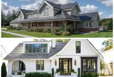  Inspirasi Rumah American Style Modern: Perpaduan Elegan dan Fungsional untuk Hunian Kekinian