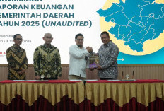 Walikota Pagar Alam Serahkan Laporan Keuangan 2025 ke BPK Sumsel