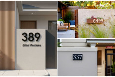 7 Cara Cerdas Membuat Nomor Rumah Jadi Pusat Perhatian dan Stylish