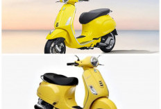 Vespa Primavera Kuning 2026: Skuter Ikonik dengan Sentuhan Cerah dan Modern!