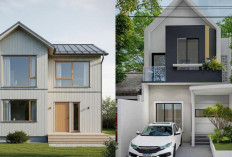 Model Inspirasi Rumah Kecil Dua Lantai dengan Tata Ruang Efisien!