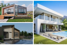 Desain Rumah Villa Minimalis Modern dengan Konstruksi RapidFrame: Cepat, Kokoh, dan Elegan