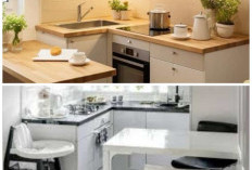 Inspirasi Dapur Minimalis 2×2 Kekinian, Desain Ringkas tapi Tetap Nyaman untuk Memasak