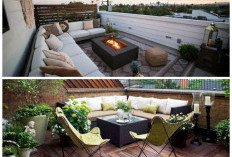 Inspirasi Teras Rooftop Rumah Kecil, Tetap Nyaman dan Estetik untuk Santai