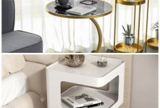 Inspirasi Meja Sudut Estetik untuk Ruang Tamu Kecil, Simpel, Praktis, dan Tetap Stylish