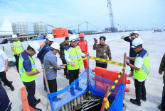 Tinjau Progrres Jembatan Musi V, Wagub Sumsel Optimis Fungsional Saat Mudik Lebaran 2026