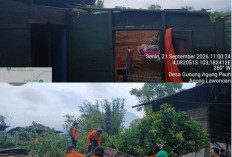 Puting Beliung Sapu Pemukiman Warga di Pagar Alam