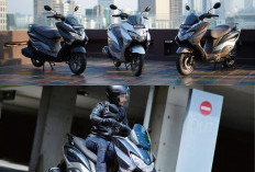 Suzuki Burgman Street Terbaru Hadir dengan Gaya Premium, Ruang Penyimpanan Luas dan Kenyamanan untuk Aktivitas