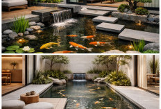 Tak Hanya Mempercantik Rumah, Kolam Ikan Feng Shui 2026 Dipercaya Bawa Energi Positif
