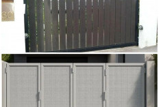Tren Pintu Pagar Geser Minimalis 2026, Inspirasi Elegan Biar Tampak Depan Rumah Makin Stylish