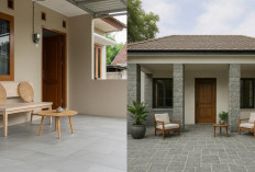 Teras Rumah Tetap Sejuk Tanpa Tanaman Besar, Ini Inspirasinya!