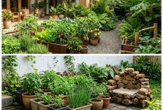 5 Desain Kebun Pangan Tropis di Rumah, Solusi Sejuk, Hemat, dan Panen Setiap Hari