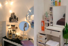 Inspirasi Ruang Makeup Mini di Rumah, Hemat Tempat & Budget!
