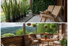 Teras Rumah Kampung Lebih Sejuk: 7 Inspirasi dengan Pohon Rindang dan Kursi Kayu yang Menawan