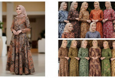 9 Model Gamis Batik untuk Organisasi Wanita: Elegan, Profesional, dan Tetap Anggun