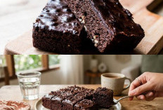 Brownies Kukus Cokelat Tiga Lapisan: Lembut, Lumer, dan Kaya Kolagen untuk Dukung Kesehatan Tubuh