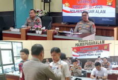 Latpraops Sikat I Musi 2026, Polres Pagar Alam Siap Gulung Komplotan Kriminalitas