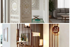 14 Ide Sekat Mushola di Dalam Rumah yang Bikin Ibadah Makin Khusyuk Tanpa Bikin Rumah Sempit