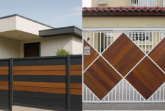 Inspirasi Pagar Minimalis Kombinasi Lisplang, Cocok untuk Rumah Tipe Kecil hingga Besar!