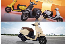 Honda Giorno+ 2026 Meluncur, Skutik Retro Elegan dengan Sentuhan Gaya Italia