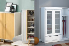 Pilihan Rak Sepatu Kayu Unik untuk Tampilan Rumah Lebih Rapi dan Elegan!