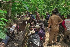 Irigasi Jemair Patah Ditimibun Longsor, Petani Pagar Alam Desak PUPR Segera Perbaiki