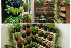 8 Ide Rak Tanaman Kreatif untuk Ruang 2x1 Meter: Ubah Sudut Sempit Jadi Area Santai yang Asri