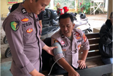 Polres Pagar Alam Juga Pastikan Kesehatan Personel dan Tahanan Tetap Prima