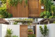 Bikin Tetangga Melirik! Ini 5 Desain Pagar Rumah Gaya Japandi yang Estetik, Hangat, dan Super Elegan