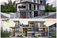 Inspirasi Rumah Mewah 3 Lantai Terbaru, Perpaduan Desain Eksklusif dan Fungsional