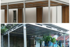 Tak Cuma Kuat, Ini 4 Bahan Tiang Kanopi yang Bikin Hunian Makin Estetik