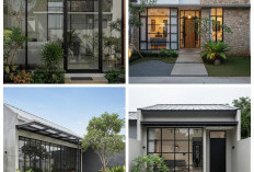 7 Model Rumah Kecil tapi Tampak Modern dengan Fasad Kaca Simpel: Hunian Jadi Lebih Luas dan Elegan