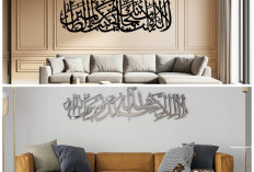 Pilihan Kaligrafi Dinding Ruang Tamu yang Elegan, Ciptakan Nuansa Damai di Rumah