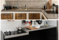 Meja Kompor Minimalis Bergaya Modern yang Fungsional dan Anti Ribet Saat Dibersihkan