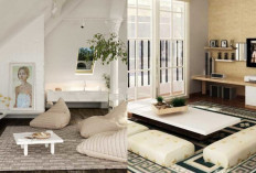 Inspirasi Desain Ruang Tamu Tanpa Kursi untuk Rumah Kecil Minimalis, Tetap Nyaman dan Estetik!