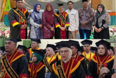Wakil I dan II DPRD Kota Pagar Alam Hadiri Wisuda Pascasarjana dan Sarjana Ke-XXV Uniled