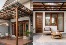 Model Teras dengan Pergola Sederhana yang Estetik, Bikin Rumah Terlihat Mewah!