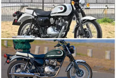 Kawasaki W230 Resmi Meluncur, Motor Retro 233 cc dengan Nuansa Klasik yang Memikat