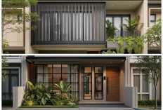 5 Inspirasi Desain Fasad Rumah 2 Lantai Lebar 6 Meter yang Proporsional dan Estetik