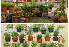 Teras Sempit Jadi Kebun Mini! 10 Sayur Gantung yang Mudah Ditanam di Rumah!