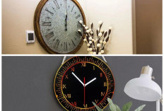 Percantik Interior Rumah dengan Jam Dinding Minimalis dan Stylis