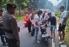 Respon Cepat Call Center 110, Polres Pagar Alam Amankan 7 Ranmor Balap Liar 