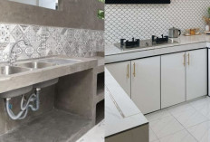 Bikin Dapur Makin Fungsional! Ini Model Meja Cor Minimalis yang Super Awet