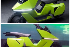 OMOWAY OMO-X Bikin Heboh, Motor Listrik Futuristis Ini Punya Fitur Parkir Sendiri