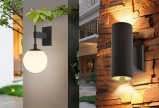 Rekomendasi Lampu Dinding Outdoor untuk Teras dan Halaman yang Estetik!