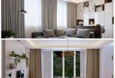 Rahasia Ruangan Terasa Plong! Ini Trik Pilih Gorden yang Tepat Agar Langit-langit Rumah Terkesan Lebih Tinggi