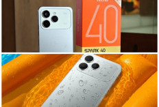 Tecno Spark 40 Meluncur: HP Rp1 Jutaan dengan Desain Premium Ala iPhone dan Performa Tangguh