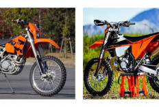 KTM 250 EXC adalah motor enduro 249 cc dengan mesin dua langkah, suspensi WP, dan bobot ringan!