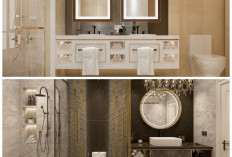 Nuansa Mewah di Rumah! Ide Desain Kamar Mandi Marmer Bergaya Hotel Bintang Lima